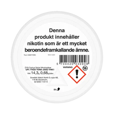 ZYN Cactus Spice Slim Strong