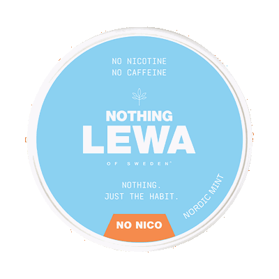 LEWA NOTHING Nordic Mint Nikotinfritt fram