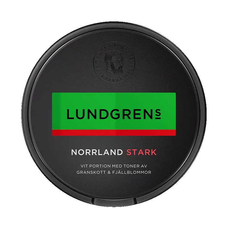 LUNDGRENs Norrland Stark Vit portion