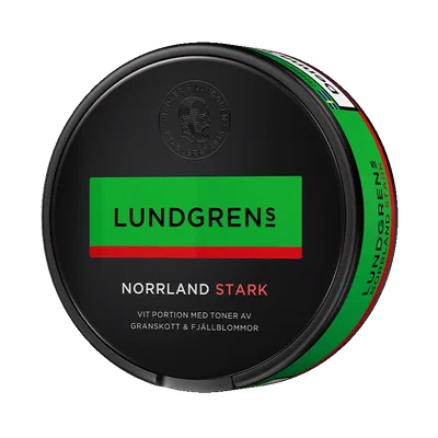 LUNDGRENs Norrland Stark Vit portion