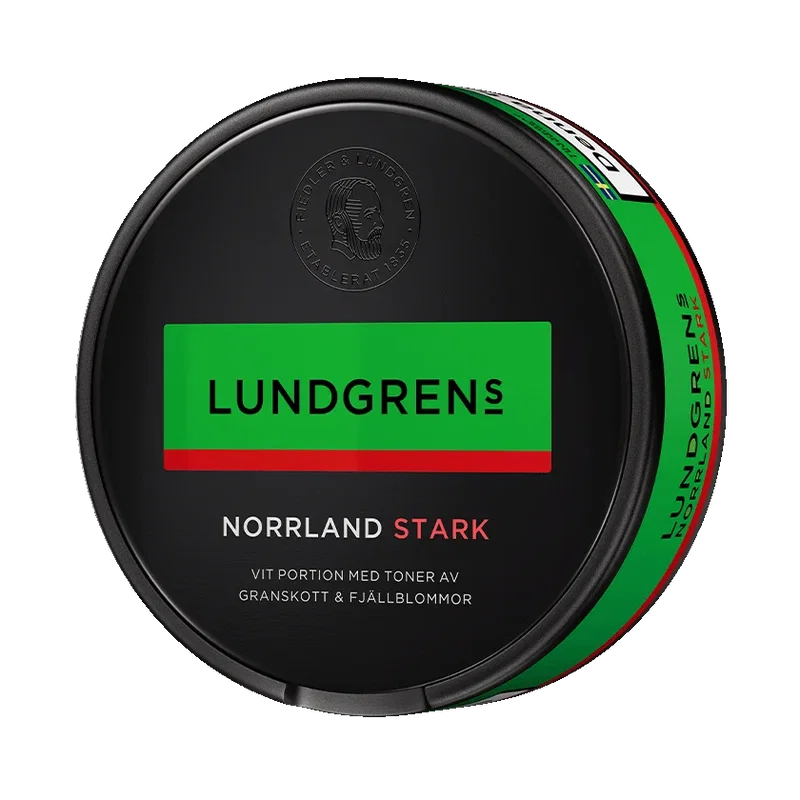 LUNDGRENs Norrland Stark Vit portion