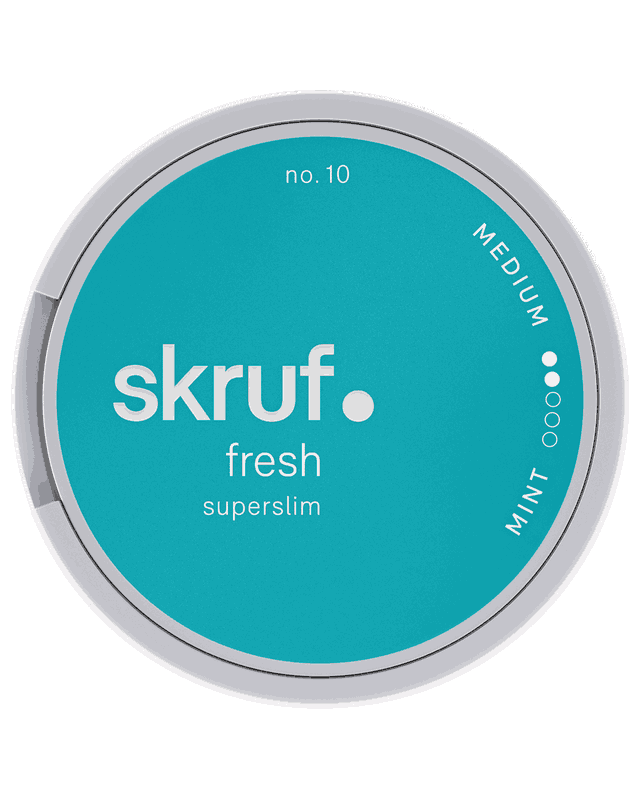 Skruf No. 10 Mint Superslim Medium