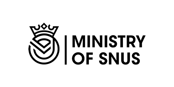 Logotyp för snustillverkaren Ministry of Snus