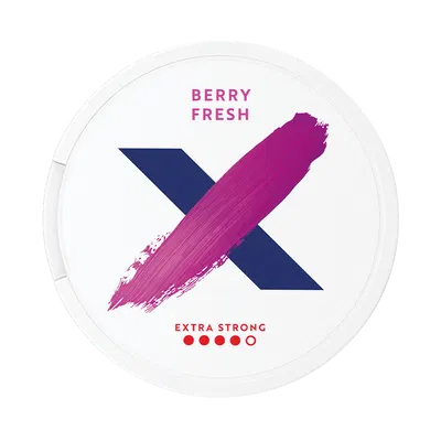 X Berry Fresh Extra Strong fram