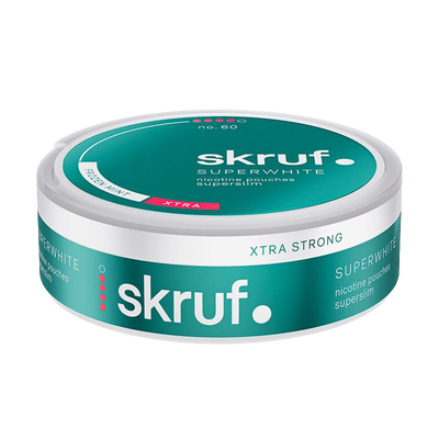 Skruf Superwhite No. 60 Frozen Mint Xtra Strong