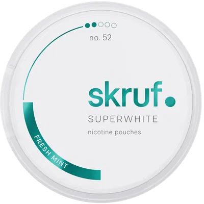 Skruf Superwhite Fresh Mint no 52 fram