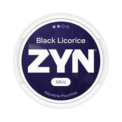ZYN Black Licorice Mini S2 fram