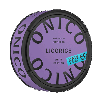 Onico Licorice White Portion Nikotinfritt Snus