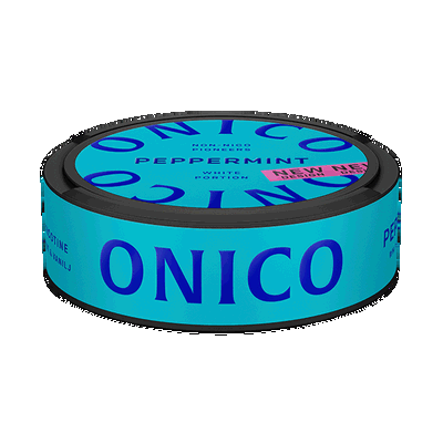 Onico Peppermint White Portion Nikotinfritt Snus
