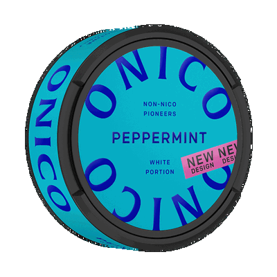Onico Peppermint White Portion Nikotinfritt Snus