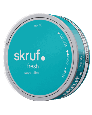 Skruf No. 10 Mint Superslim Medium
