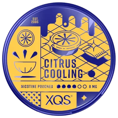 XQS Citrus Cooling 8 MG fram