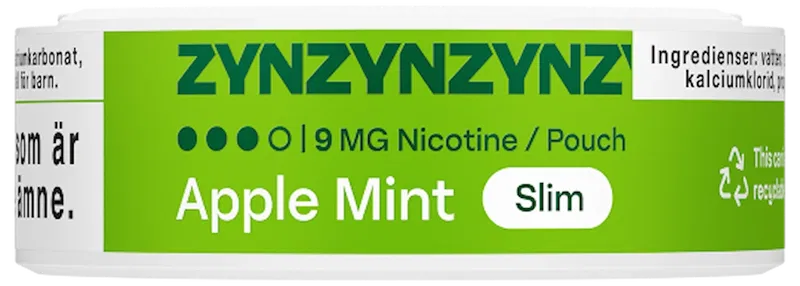 ZYN Apple Mint Slim S3