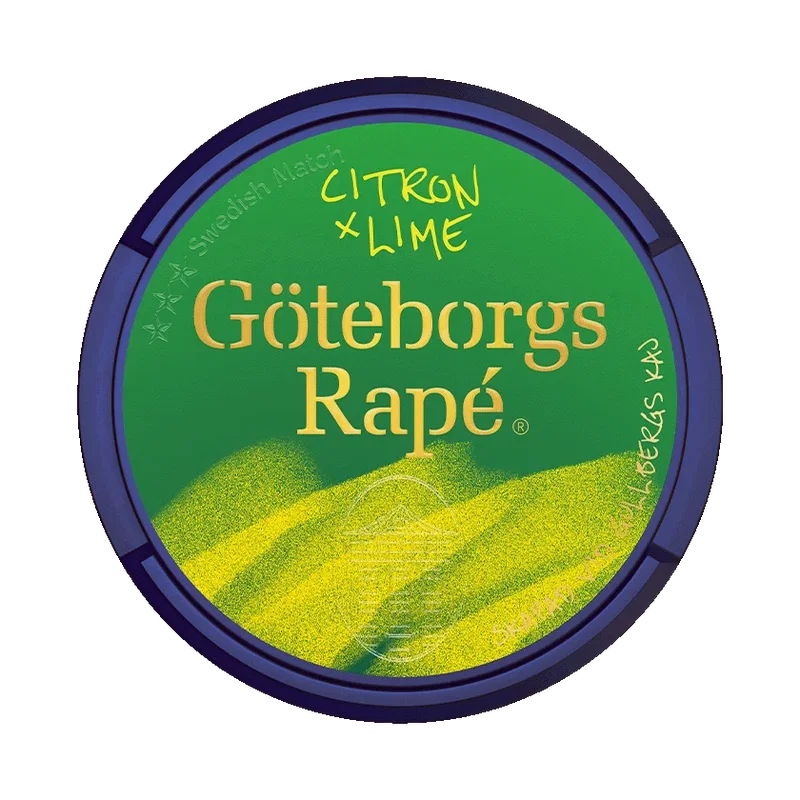 Göteborgs Rapé Citron x Lime Vit Portion