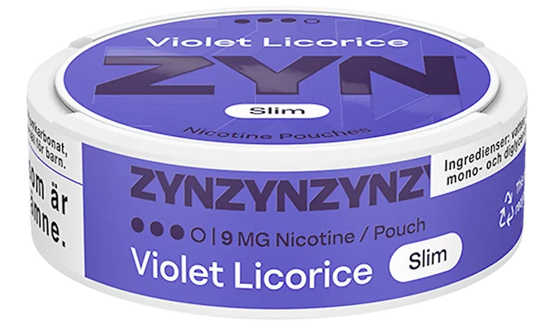 ZYN Violet Licorice Slim Strong