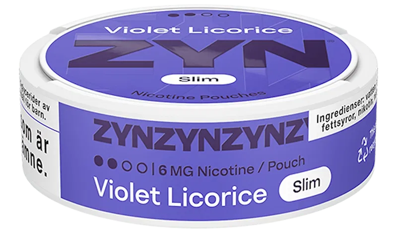 ZYN Violet Licorice Slim Normal