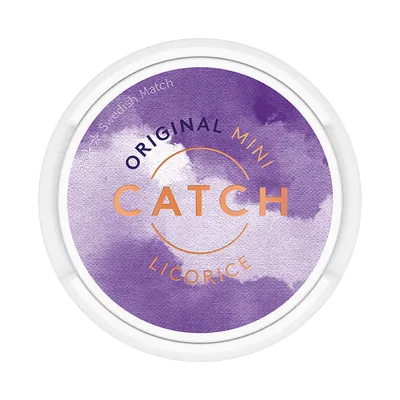 Catch Licorice Mini Original fram