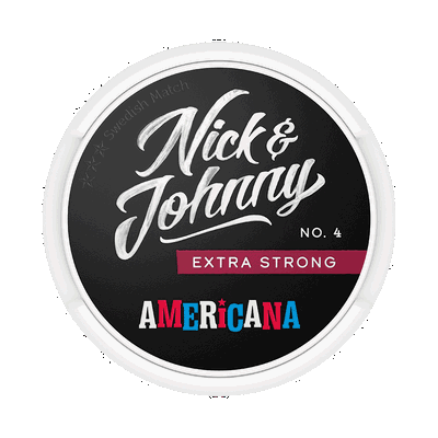 Nick and Johnny Americana Xtra Strong fram
