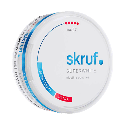 Skruf Superwhite No. 67 Fresh Freeze Ultra