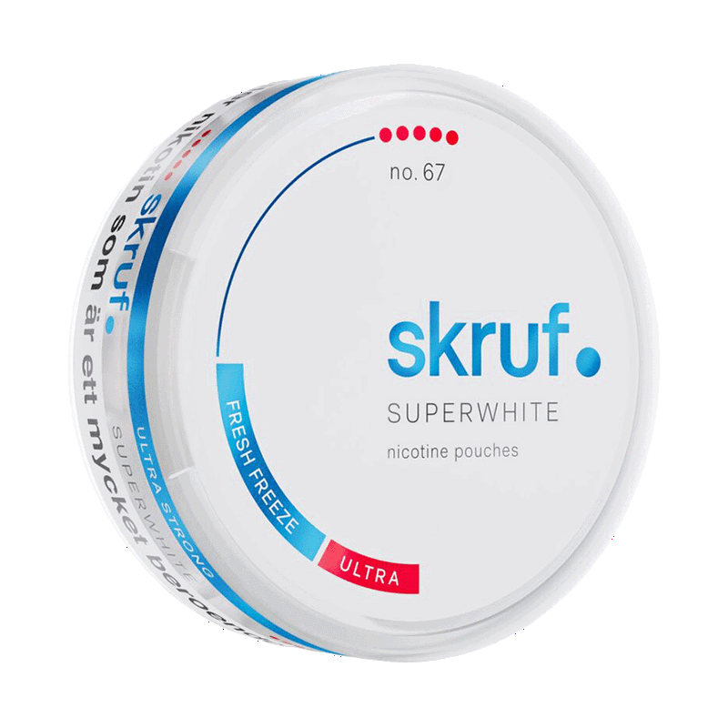 Skruf Superwhite No. 67 Fresh Freeze Ultra