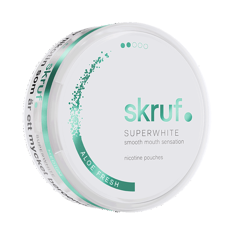 Skruf Superwhite Aloe Fresh