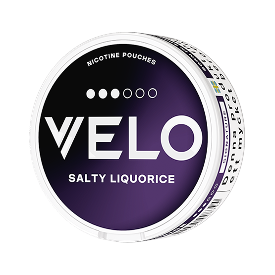 Velo Salty Liquorice