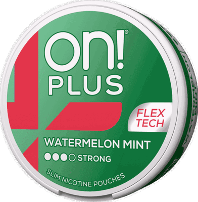 on! Plus Watermelon Mint Strong