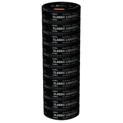 LEWA Classic Liquorice Nikotinfritt