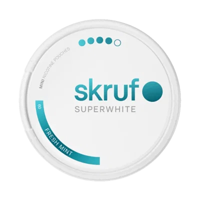 Skruf Superwhite No. 60 Fresh Mint Mini 8 mg