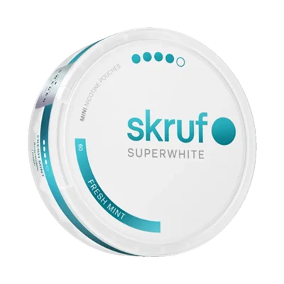 Skruf Superwhite No. 60 Fresh Mint Mini 8 mg