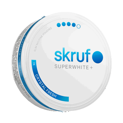 Skruf Superwhite No. 74 Crystal Fresh Xtra Strong