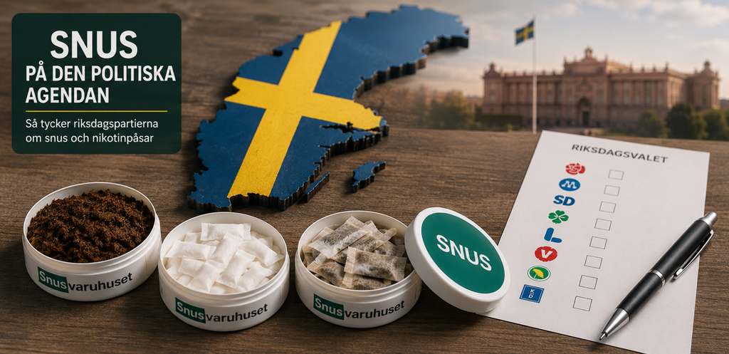Vad tycker partierna om snus?
