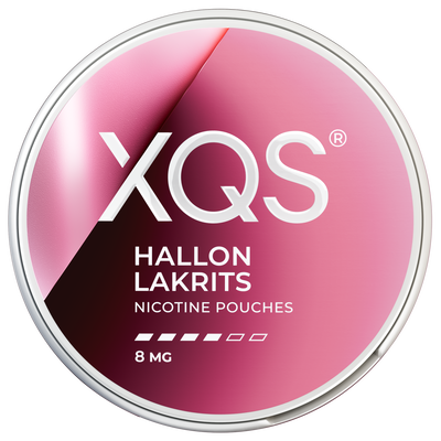XQS Hallon Lakrits Slim 8 MG
