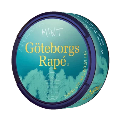 Göteborgs Rapé Mint Vit Portion