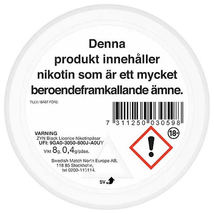 ZYN Black Licorice Mini S2