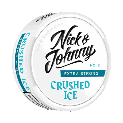 Nick & Johnny Crushed Ice Extra Strong White Portion