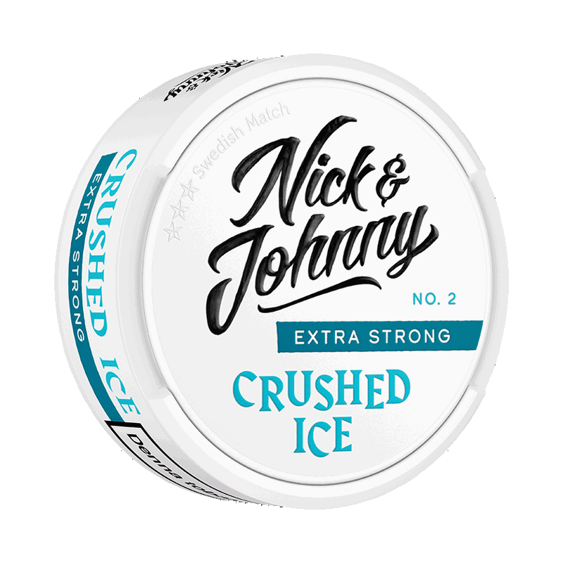 Nick & Johnny Crushed Ice Extra Strong White Portion
