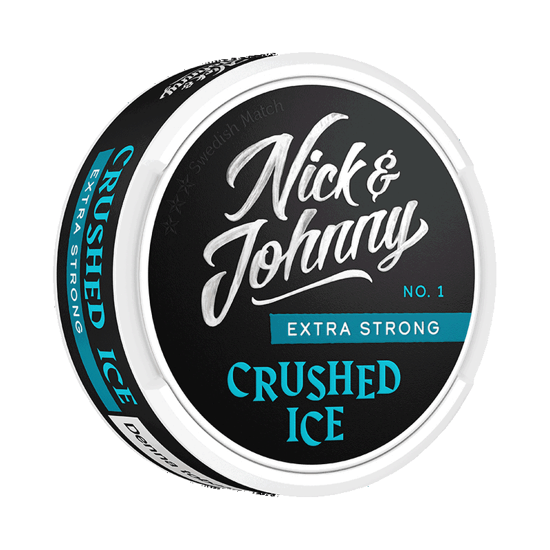 Nick & Johnny Crushed Ice Extra Strong Portion