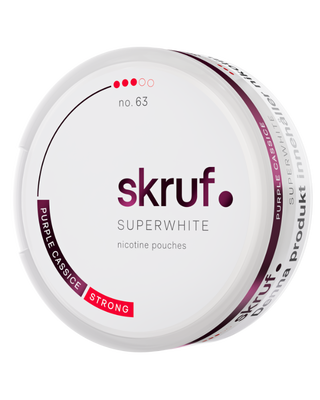 Skruf Superwhite No. 63 Purple Cassis Xtra Strong