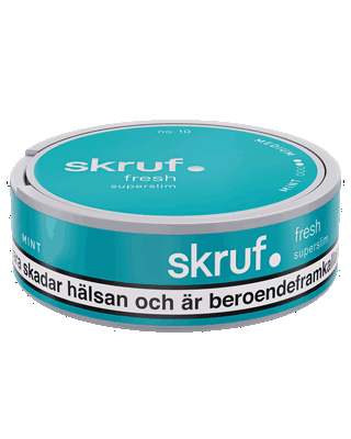Skruf No. 10 Mint Superslim Medium