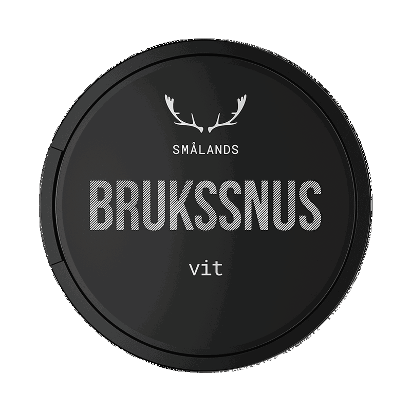 Smålands Brukssnus Vit Portion