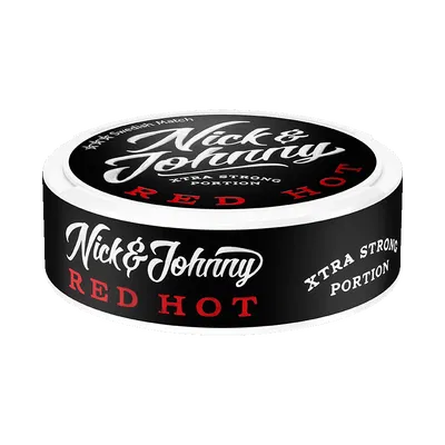 Nick & Johnny Red Hot Extra Strong Portion