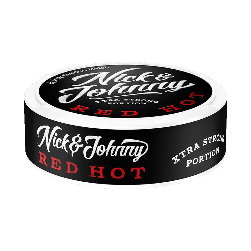 Nick & Johnny Red Hot Extra Strong Portion