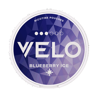 VELO Blueberry Ice fram