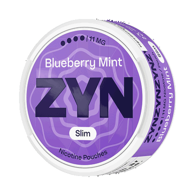 ZYN Blueberry Mint Slim Extra Strong