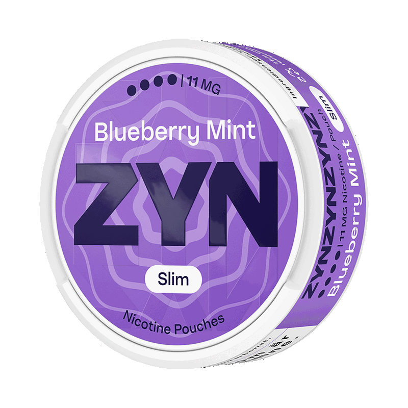 ZYN Blueberry Mint Slim Extra Strong