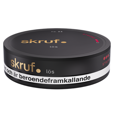 Skruf No. 33 Lös Strong