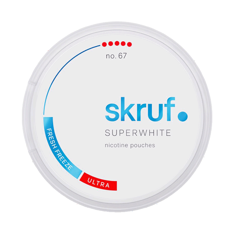 Skruf Superwhite No. 67 Fresh Freeze Ultra
