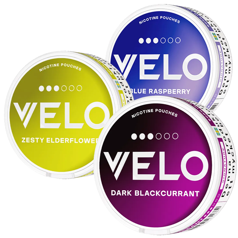 VELO Mixpack 3-pack
