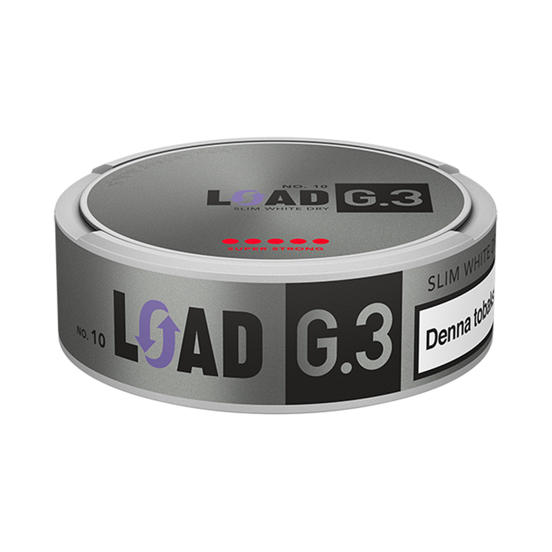 G.3 NO.10 LOAD Slim White Dry Super Strong
